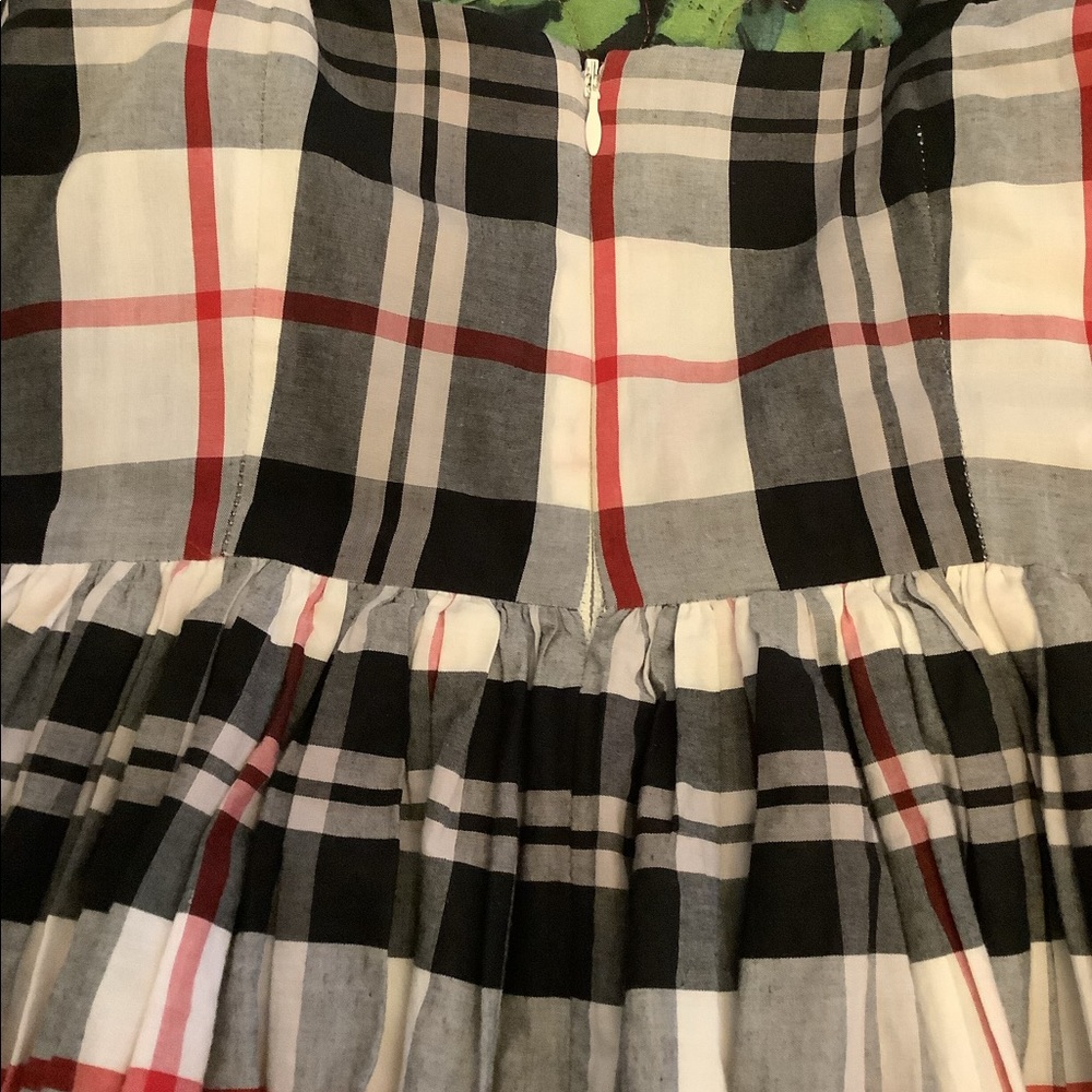 Trashy Diva white plaid Annette dress size 10 - Picture 5 of 8